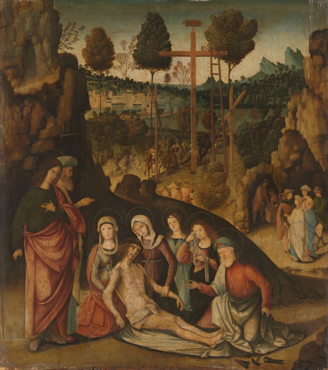 Kristuksen valitus tekijältä Bernardino Zaganelli di Bosio (attributed to)