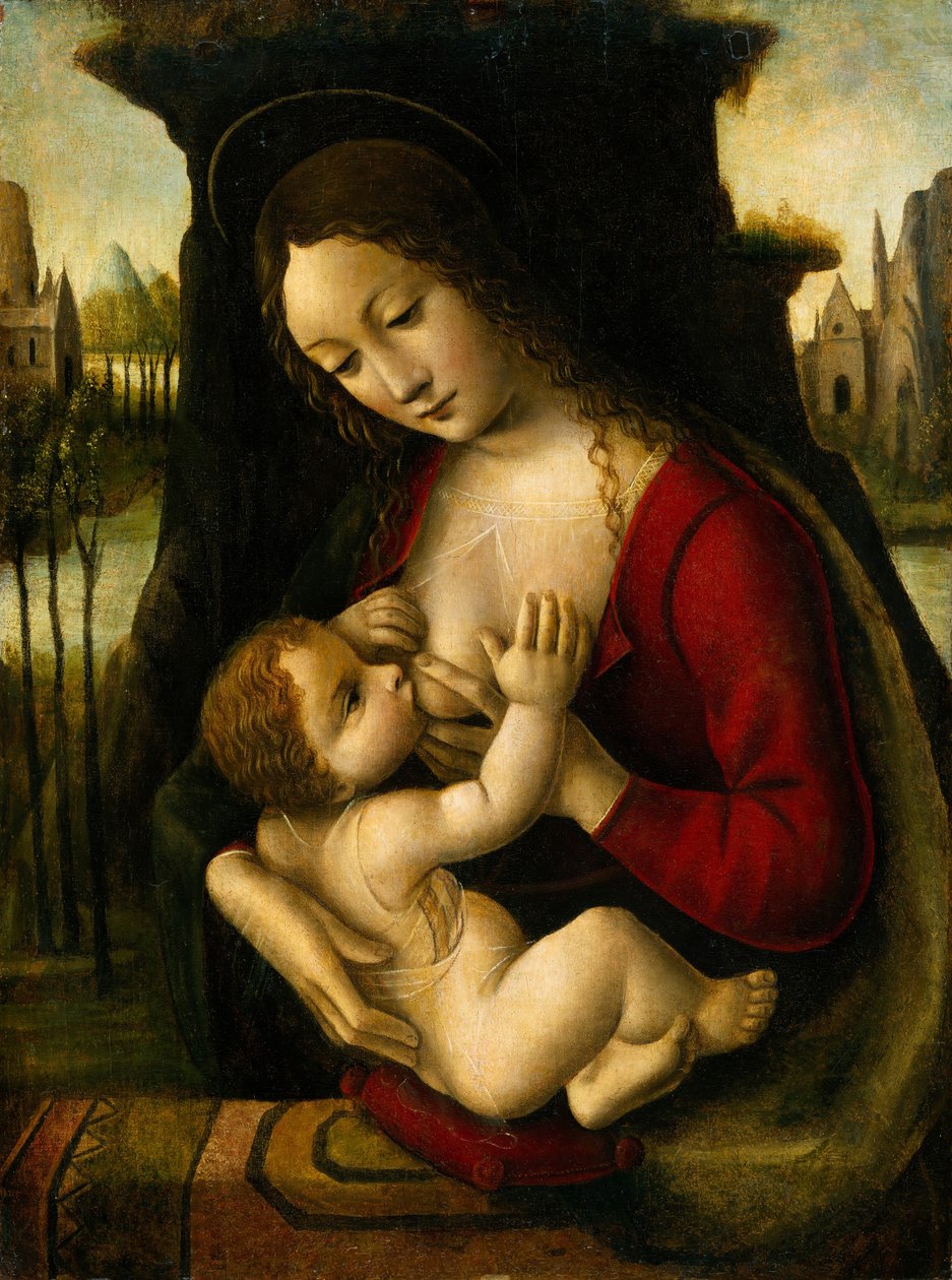 Madonna ja lapsi. tekijältä Bernardino de