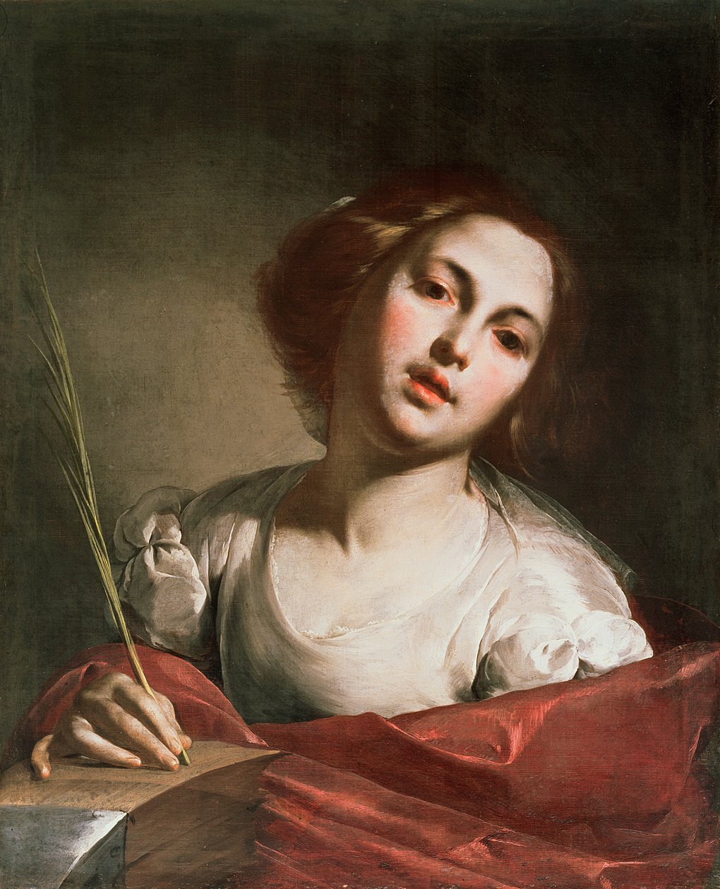 Pyhä Katariina Aleksandrialainen, 1640-luvun loppu tekijältä Bernardo Cavallino