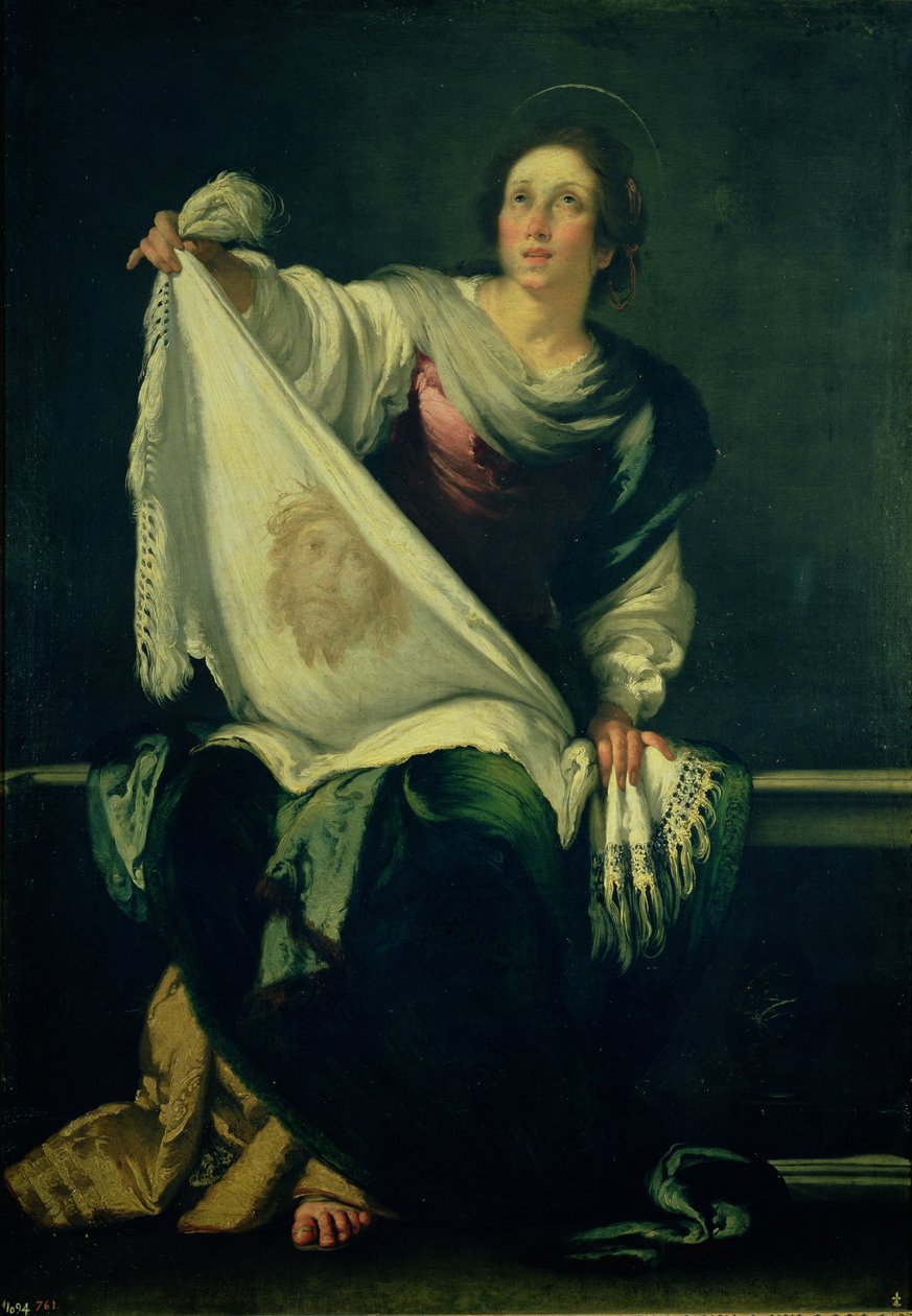 Pyhä Veronika, 1625-30 tekijältä Bernardo Strozzi