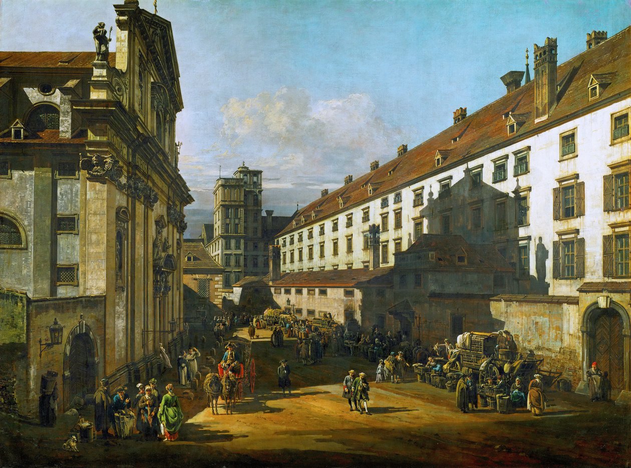 Wien, Dominikaaninen kirkko tekijältä Bernardo Bellotto
