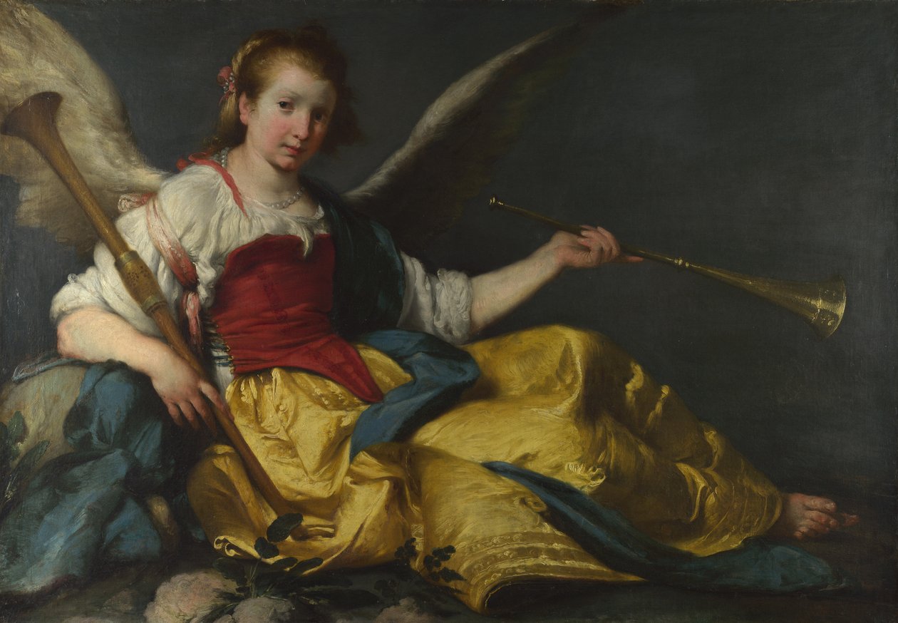 Kuuluisuuden henkilöitymä, c. 1635 tekijältä Bernardo Strozzi