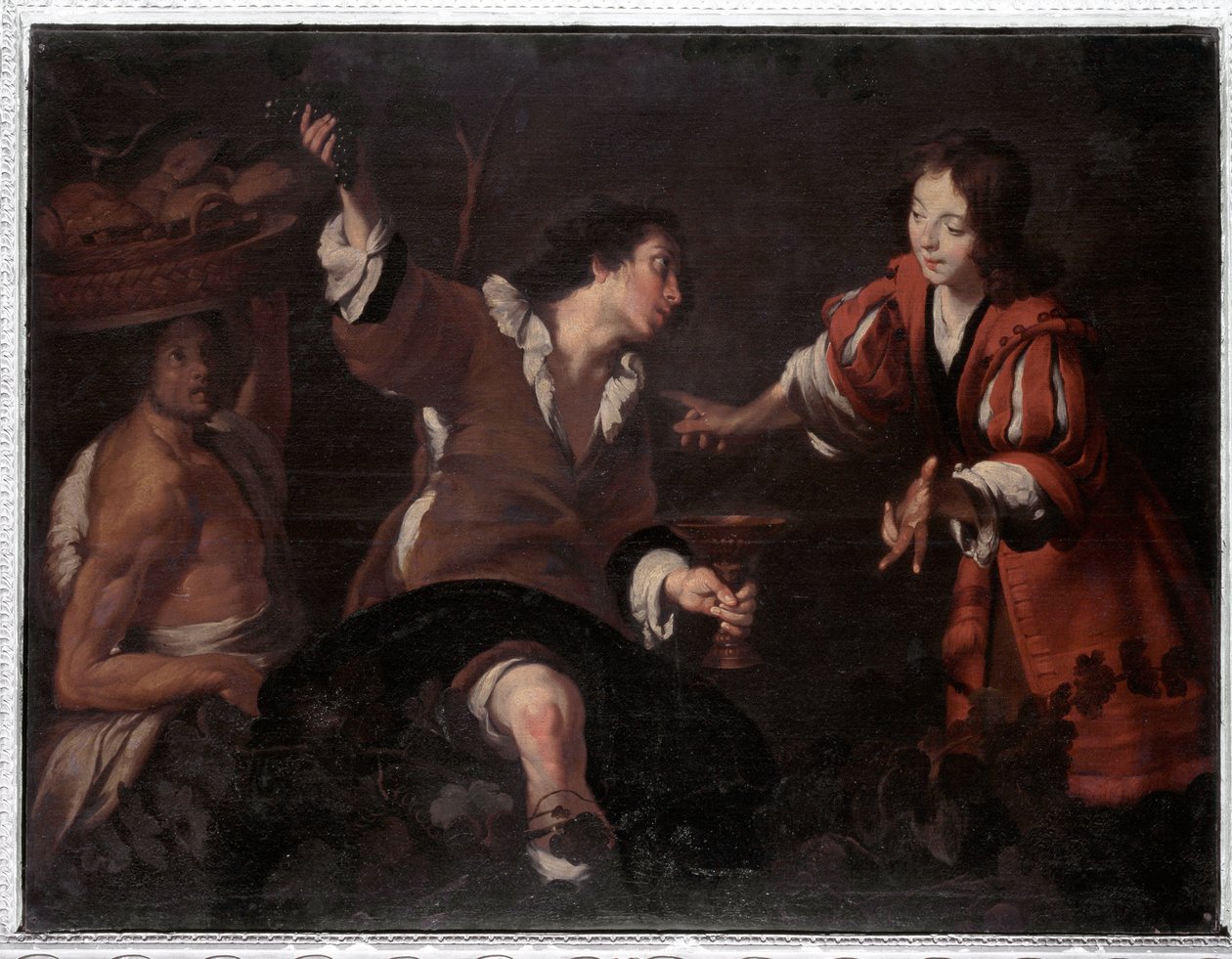 Joosef tulkitsee unet (öljy kankaalle tekijältä Bernardo Strozzi