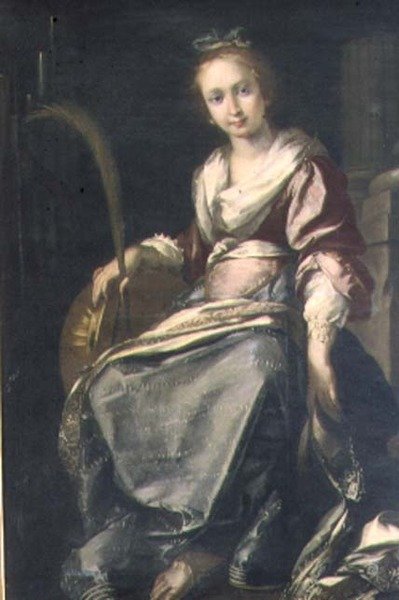 Pyhä Cecilia tekijältä Bernardo Strozzi