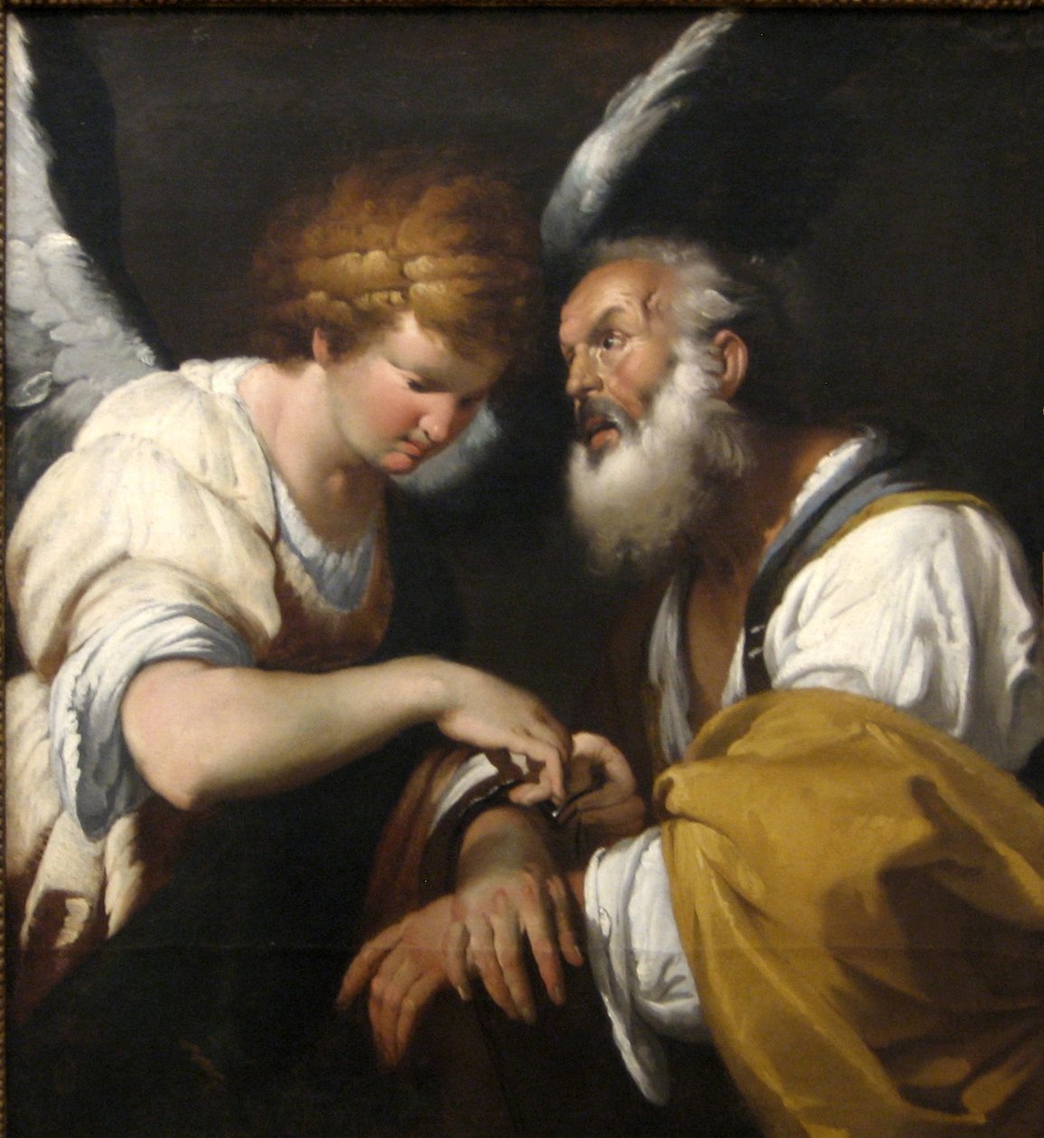 Pyhän Pietarin vapauttaminen tekijältä Bernardo Strozzi