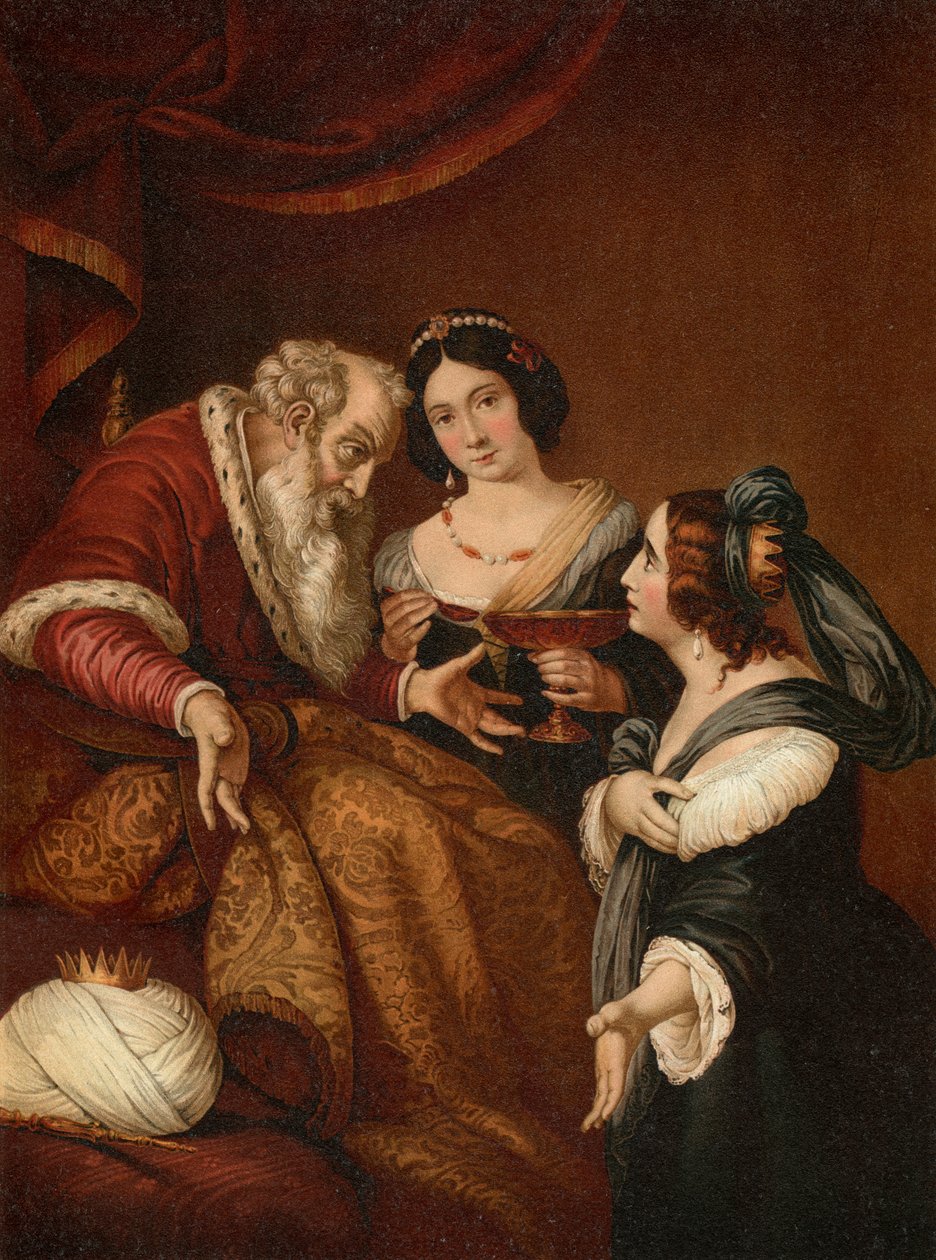 Ester anoo Ahasverukselta armoa tekijältä Bernardo after Strozzi