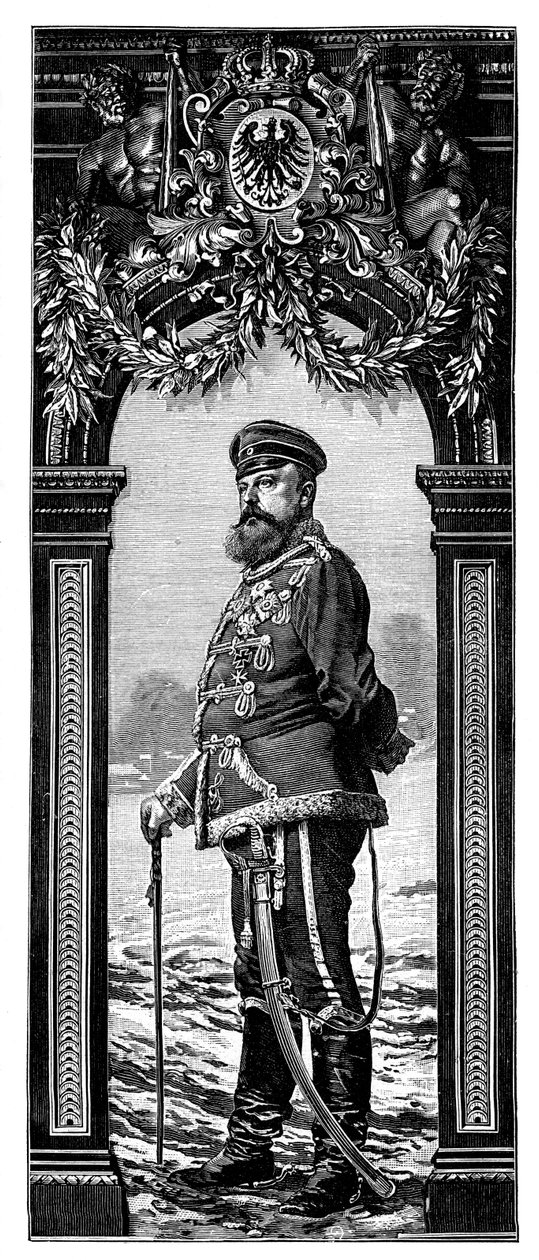 Preussin prinssi Friedrich Karl, 1900. tekijältä Berner