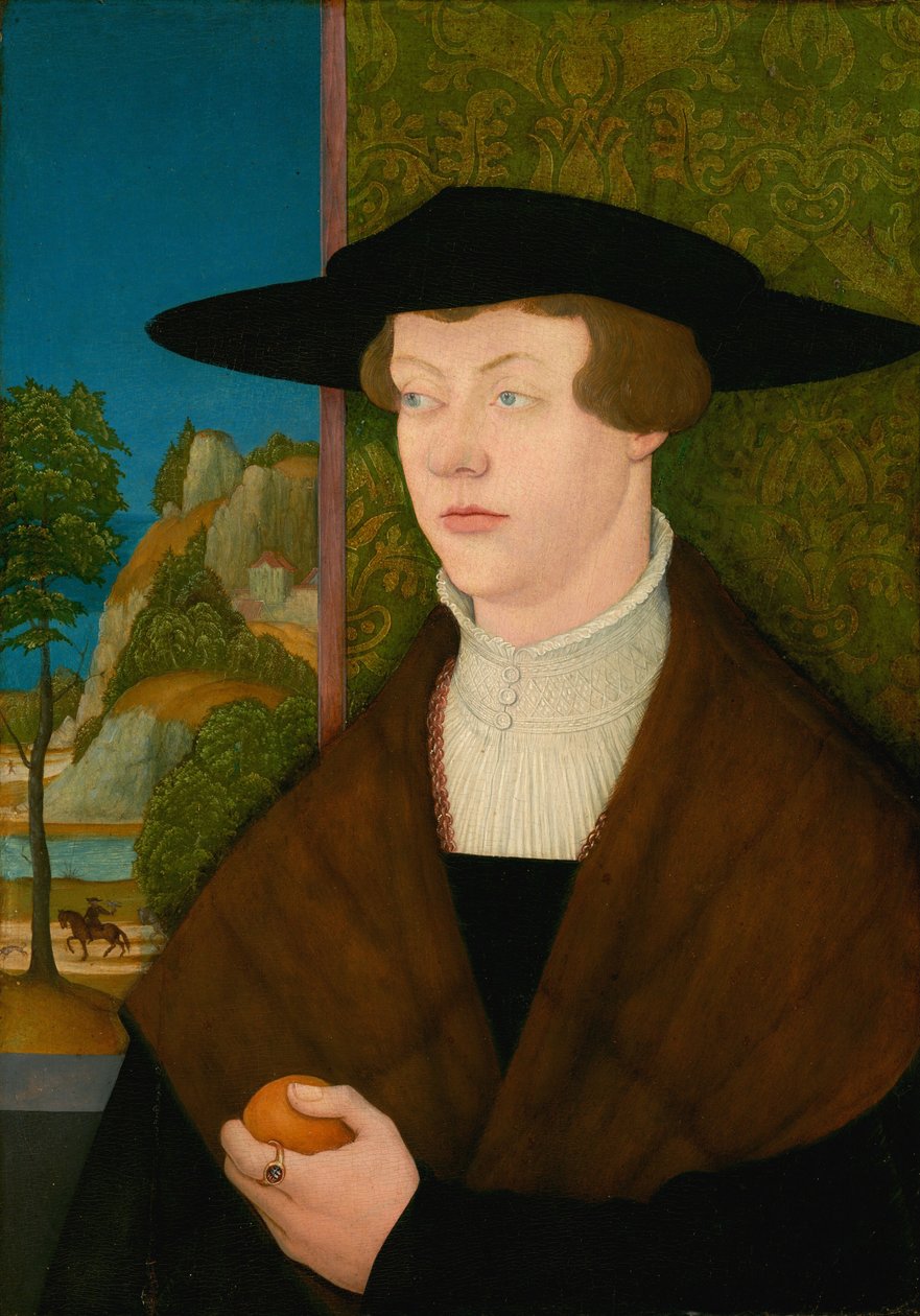 Hans Roth [kääntöpuoli], 1527. tekijältä Bernhard Strigel