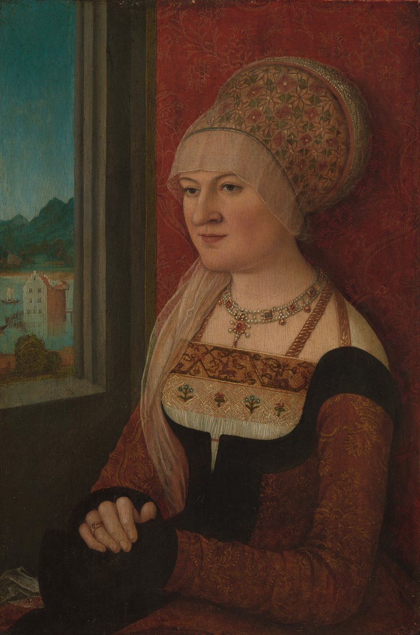 Naisen muotokuva, n. 1510-15. tekijältä Bernhard Strigel