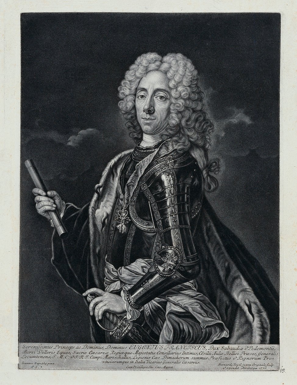 Prinssi Eugene of Savoy tekijältä Bernhard Vogel