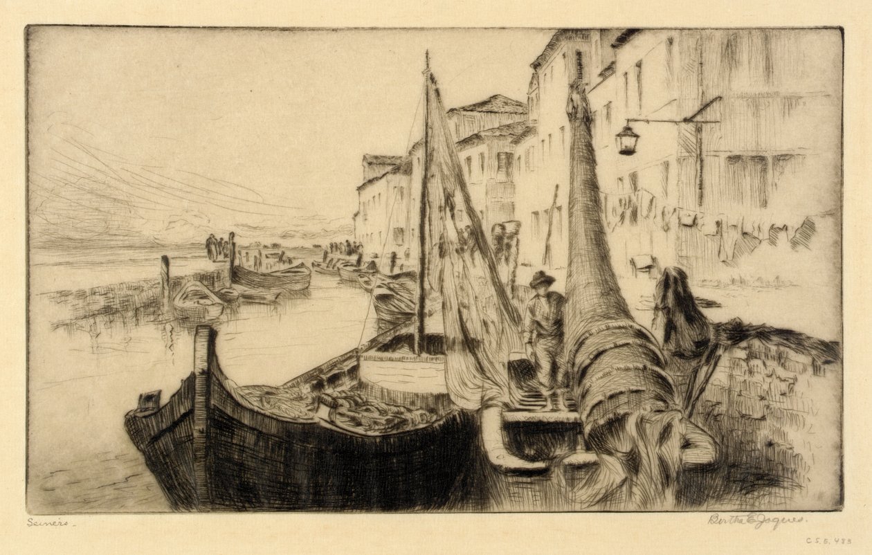 Seiners, Chioggia tekijältä Bertha E. Jaques