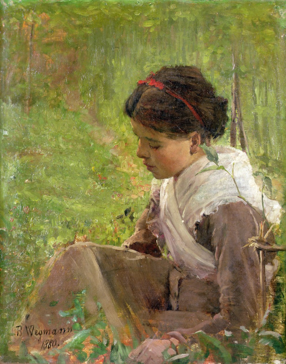 Metsässä tekijältä Bertha Wegmann