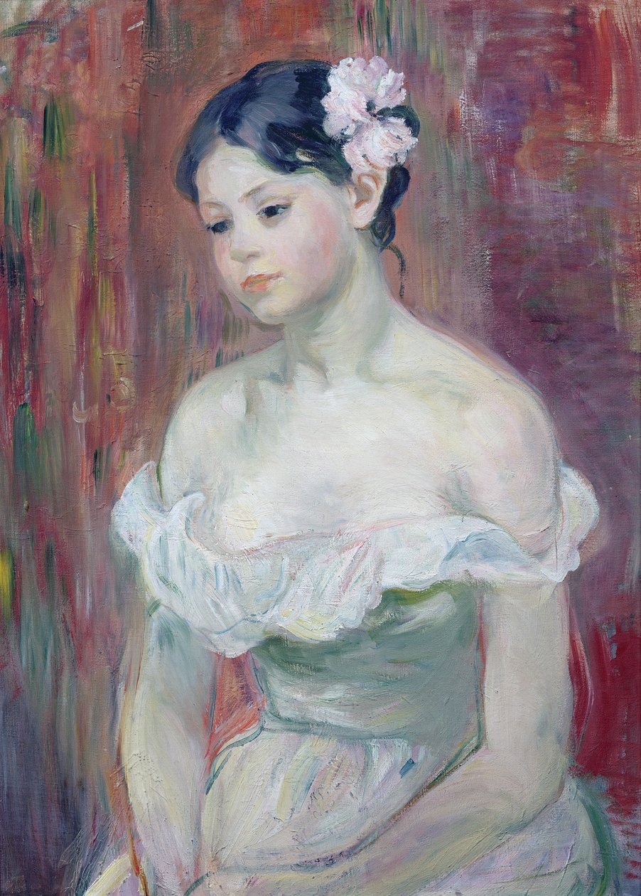 Nuori tyttö, 1893 tekijältä Berthe Morisot