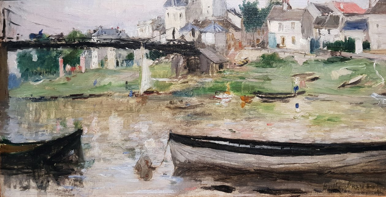 Veneitä Seine -joella tekijältä Berthe Morisot