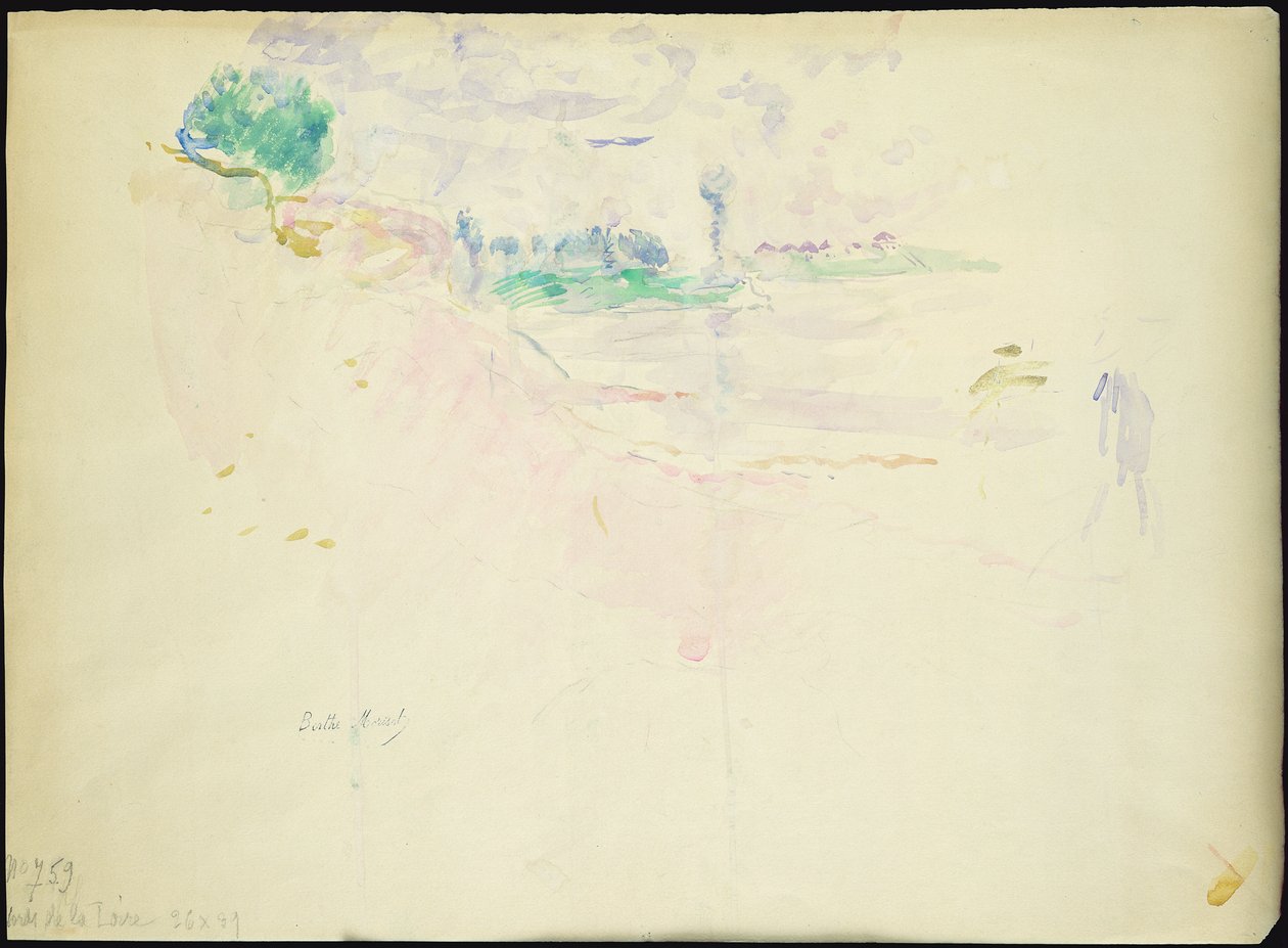 Loiren rannat, 1887 tekijältä Berthe Morisot