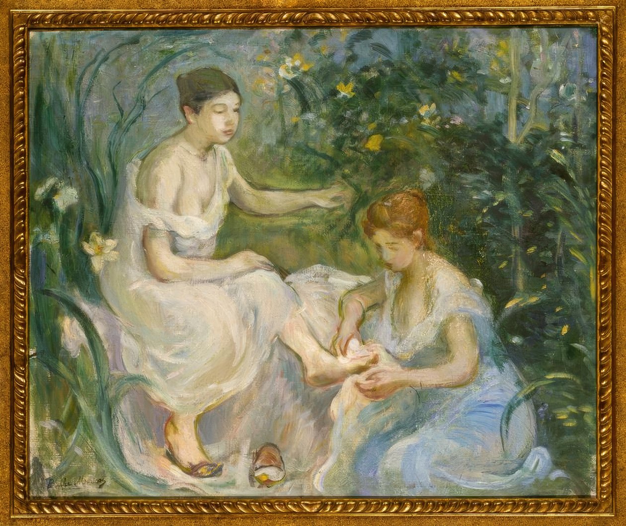 B.Morisot, Kylpylä / maalaus, 1894 tekijältä Berthe Morisot