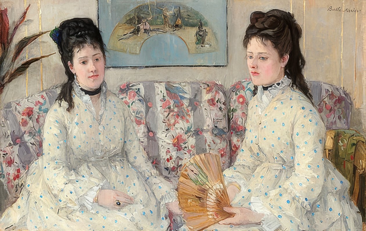 Siskot. 1869 tekijältä Berthe Morisot