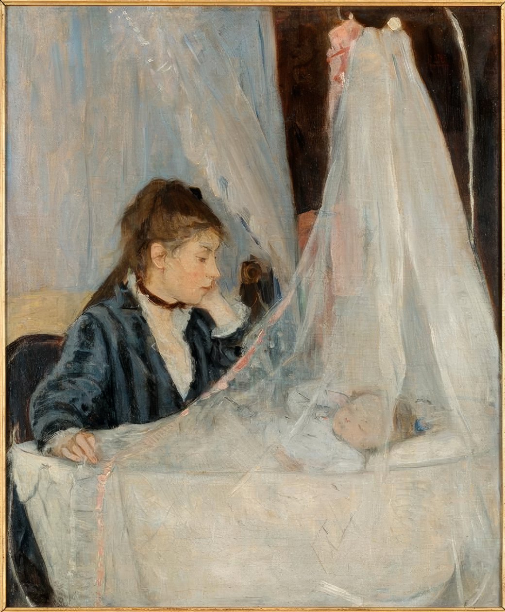 Le Berceau tekijältä Berthe Morisot