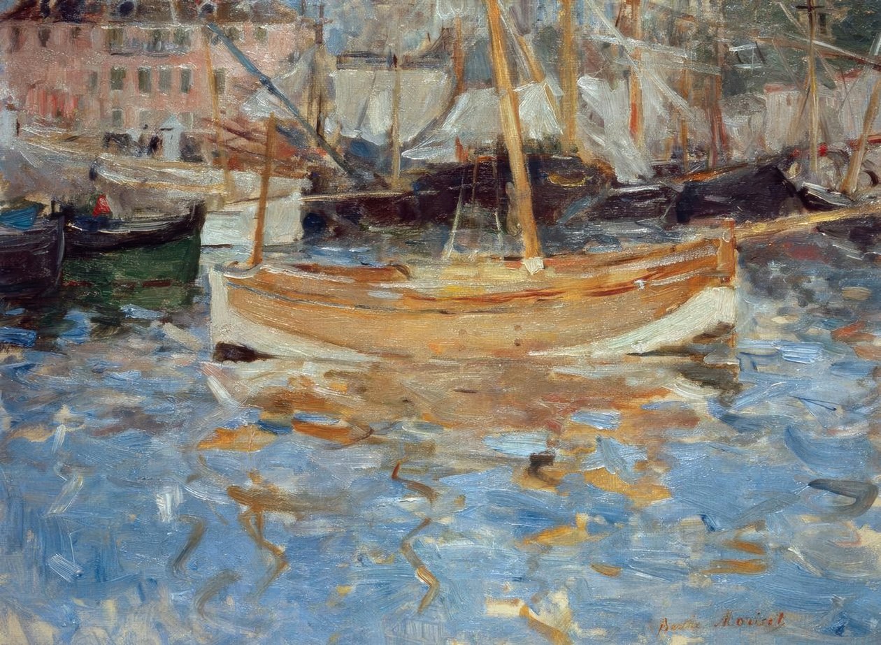 Nizzan satama tekijältä Berthe Morisot