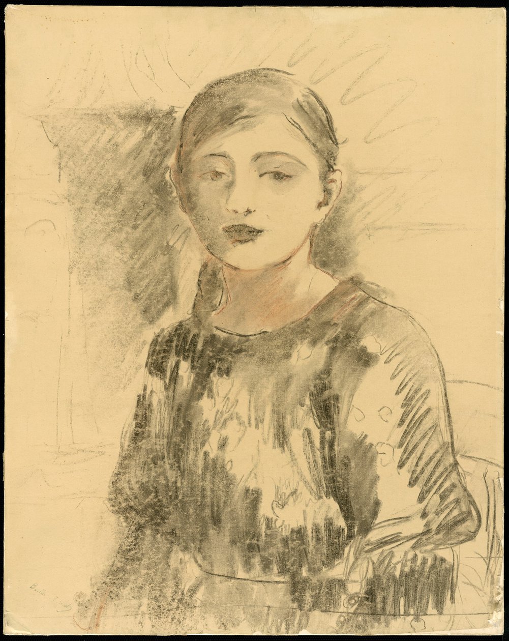 Julie Manetin muotokuva tekijältä Berthe Morisot