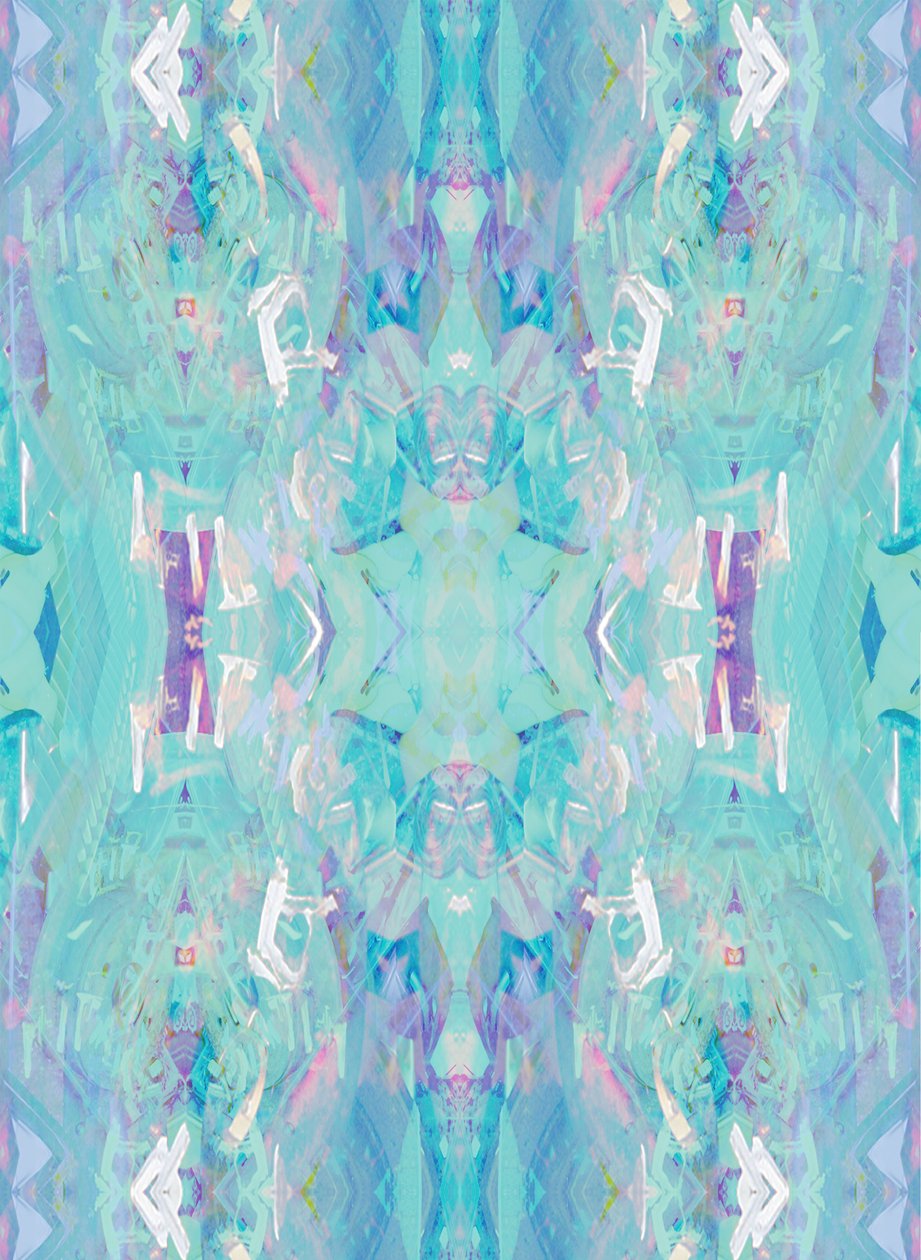 Aqua, 2014 (sekatekniikka, digipaino) tekijältä Beth Travers