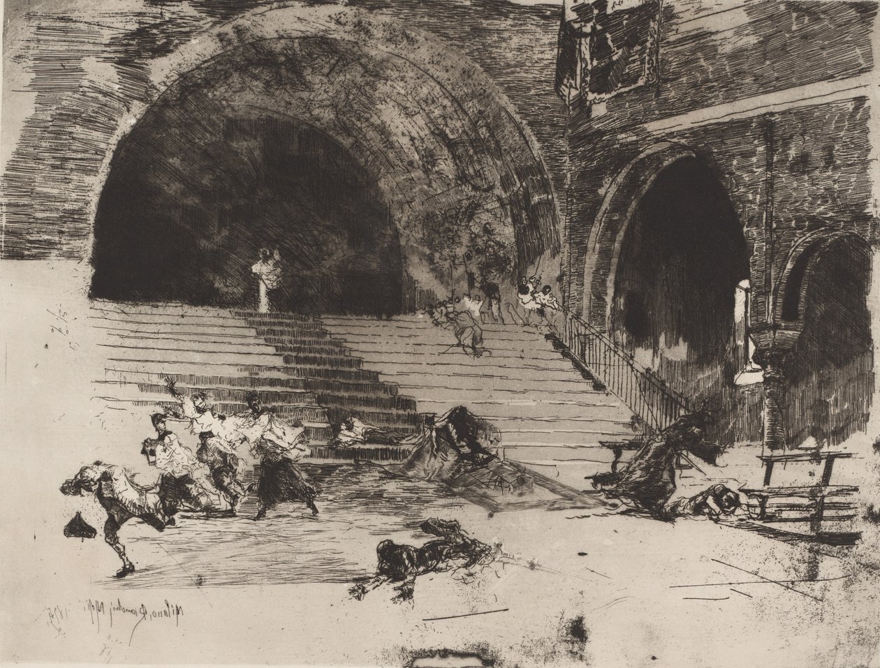 A Miracle Un Miracle, 1874. tekijältä Bianchi Mose