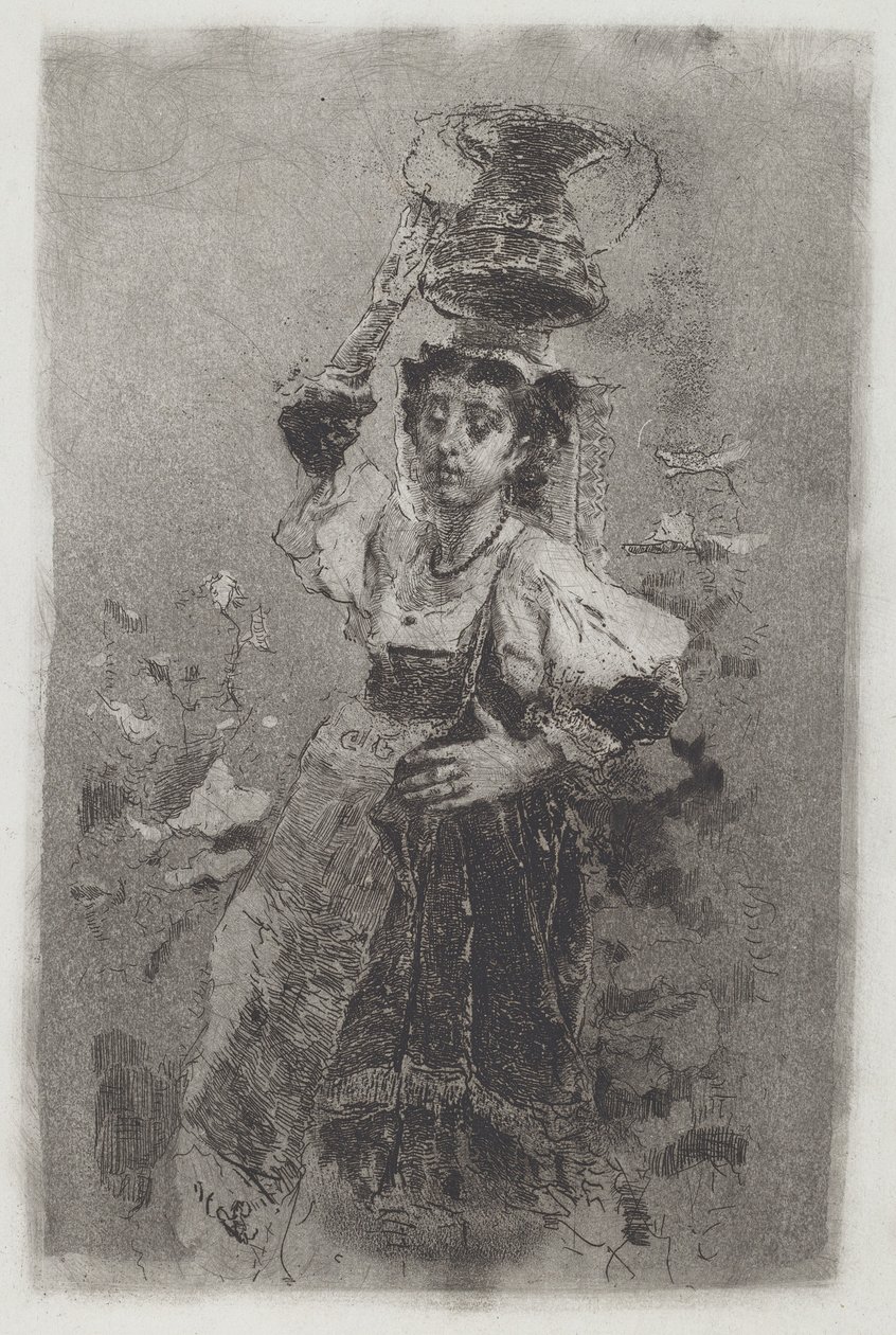 Campagnan talonpoikainen [Ciociara], 1870-luku. tekijältä Bianchi Mose