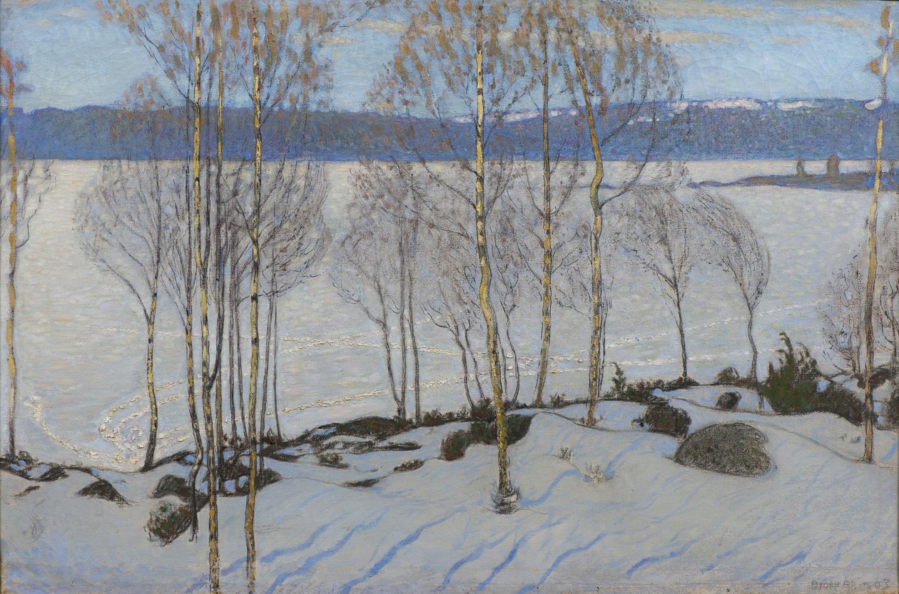Kevään lähestyminen, 1903 tekijältä Bjorn Ahlgrenson