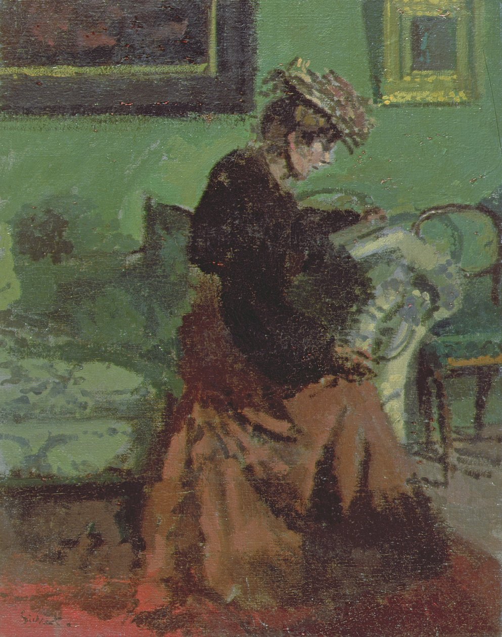 Puut Givernyssä tekijältä Blanche Hoschede Monet