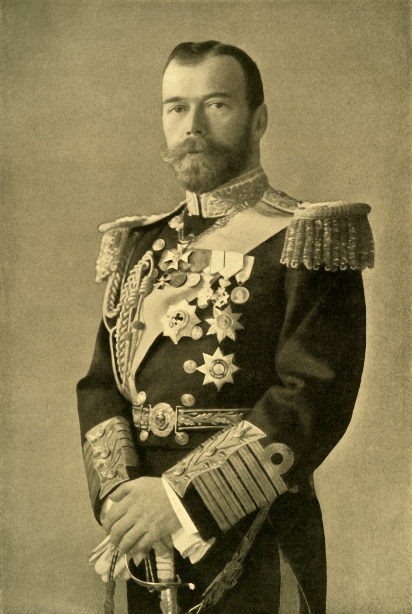 "Tsaari Nikolai II", 1910-luku, 1920. tekijältä Boissonnas and Eggler