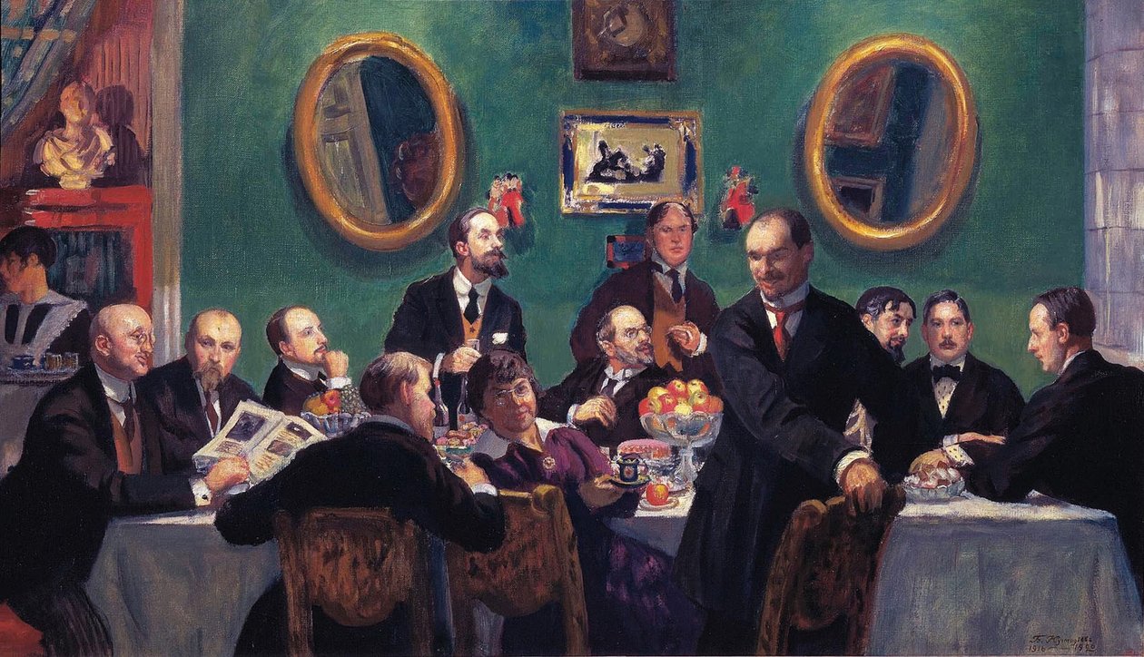 n tekijältä Boris Mikhailovich Kustodiev