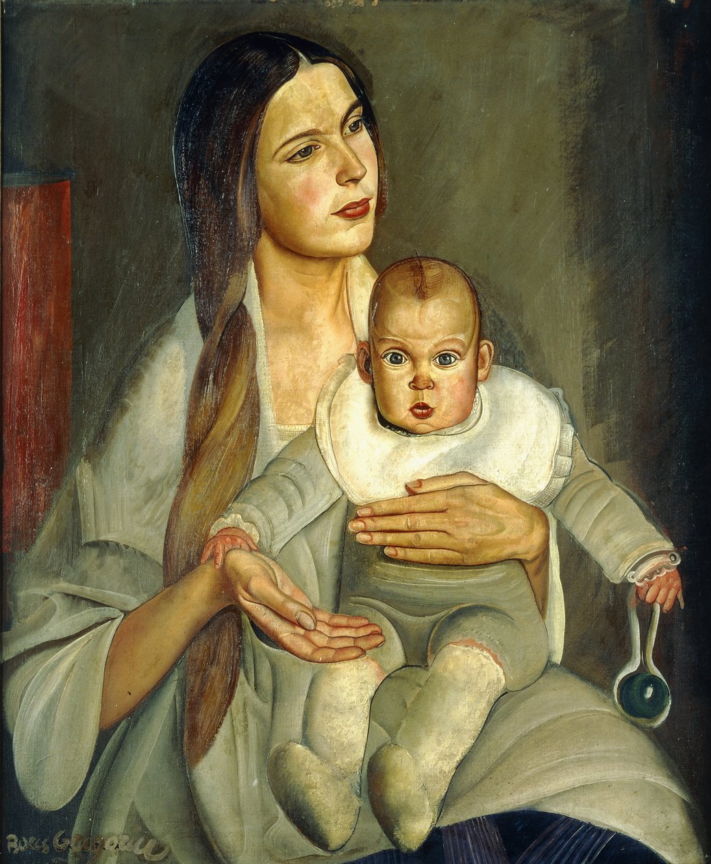 Äitiys tekijältä Boris Dmitrievich Grigoriev
