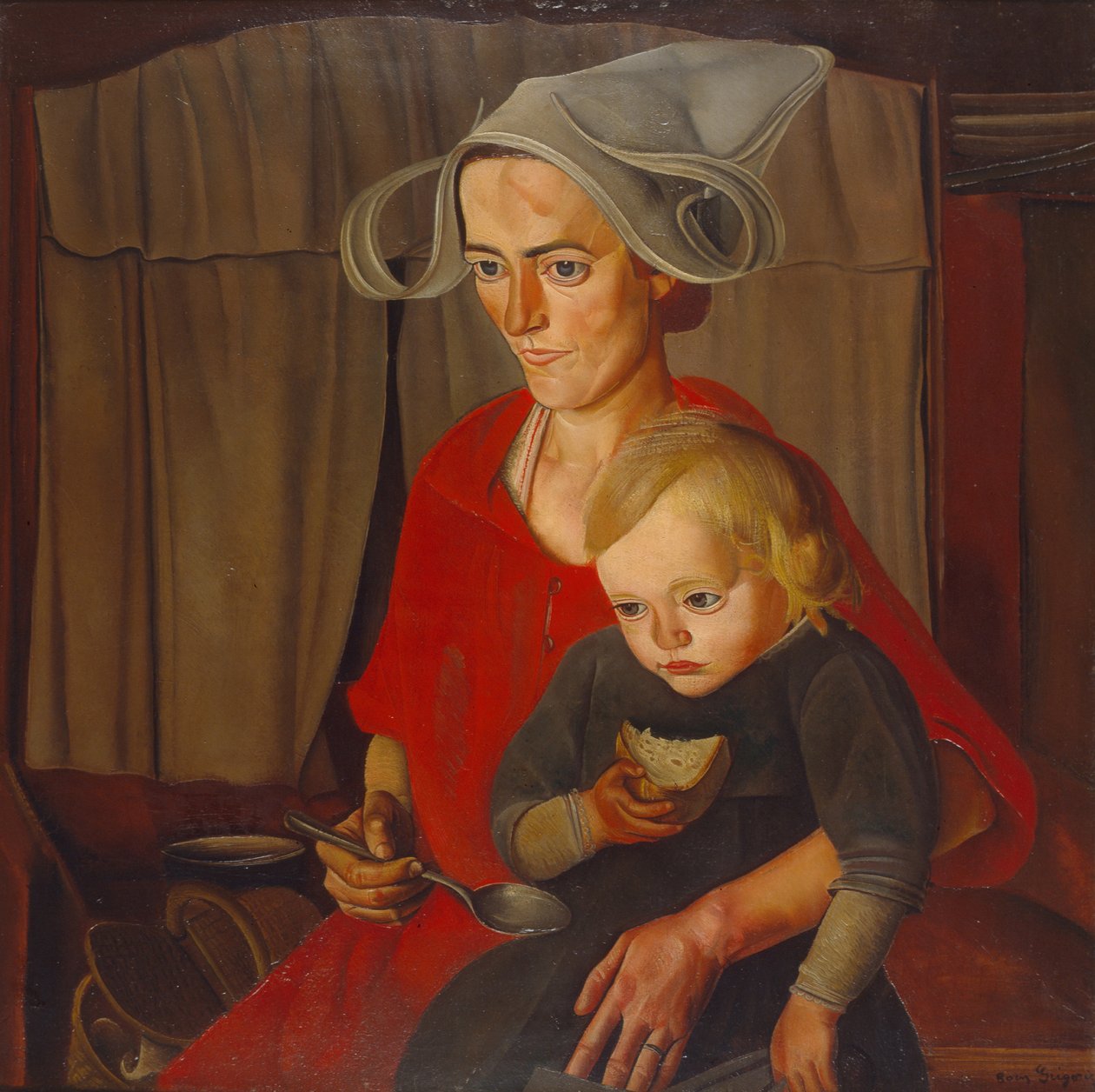 Köyhyys, 1925 tekijältä Boris Dmitrievich Grigoriev