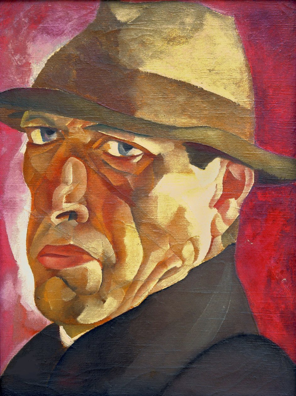 Omakuva, c. 1920. tekijältä Boris Dmitryevich Grigoriev