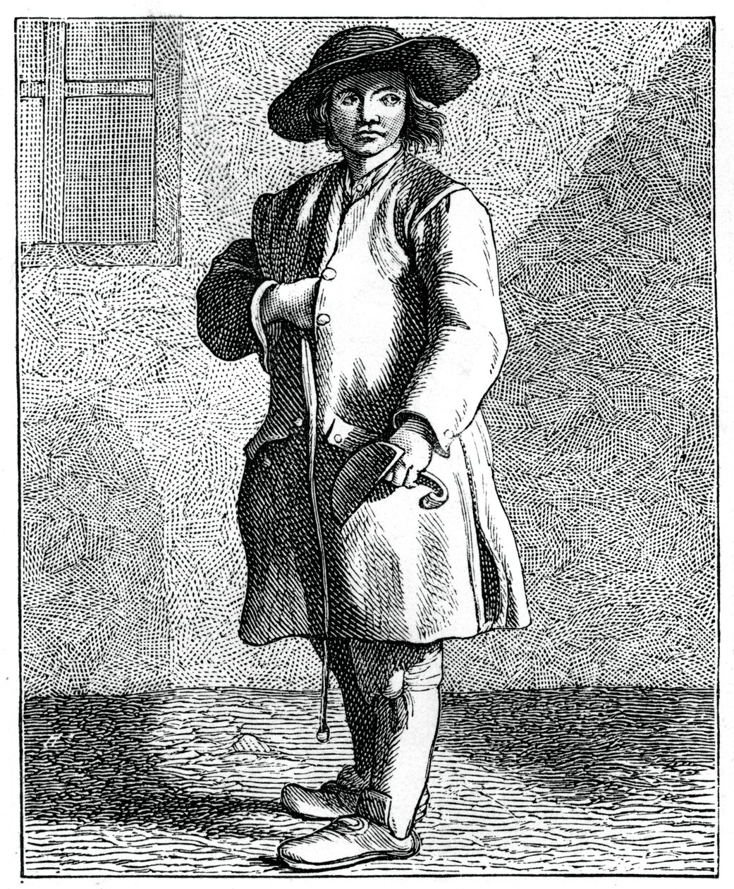 Nuohoaja, 1737-1742. tekijältä Bouchardon