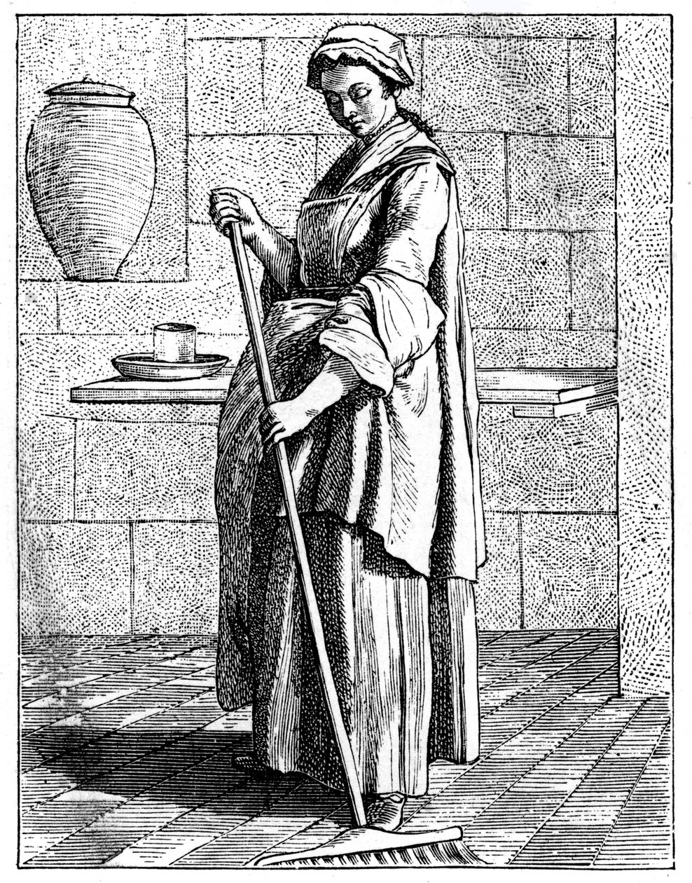 Lakaisukone, 1737-1742. tekijältä Bouchardon