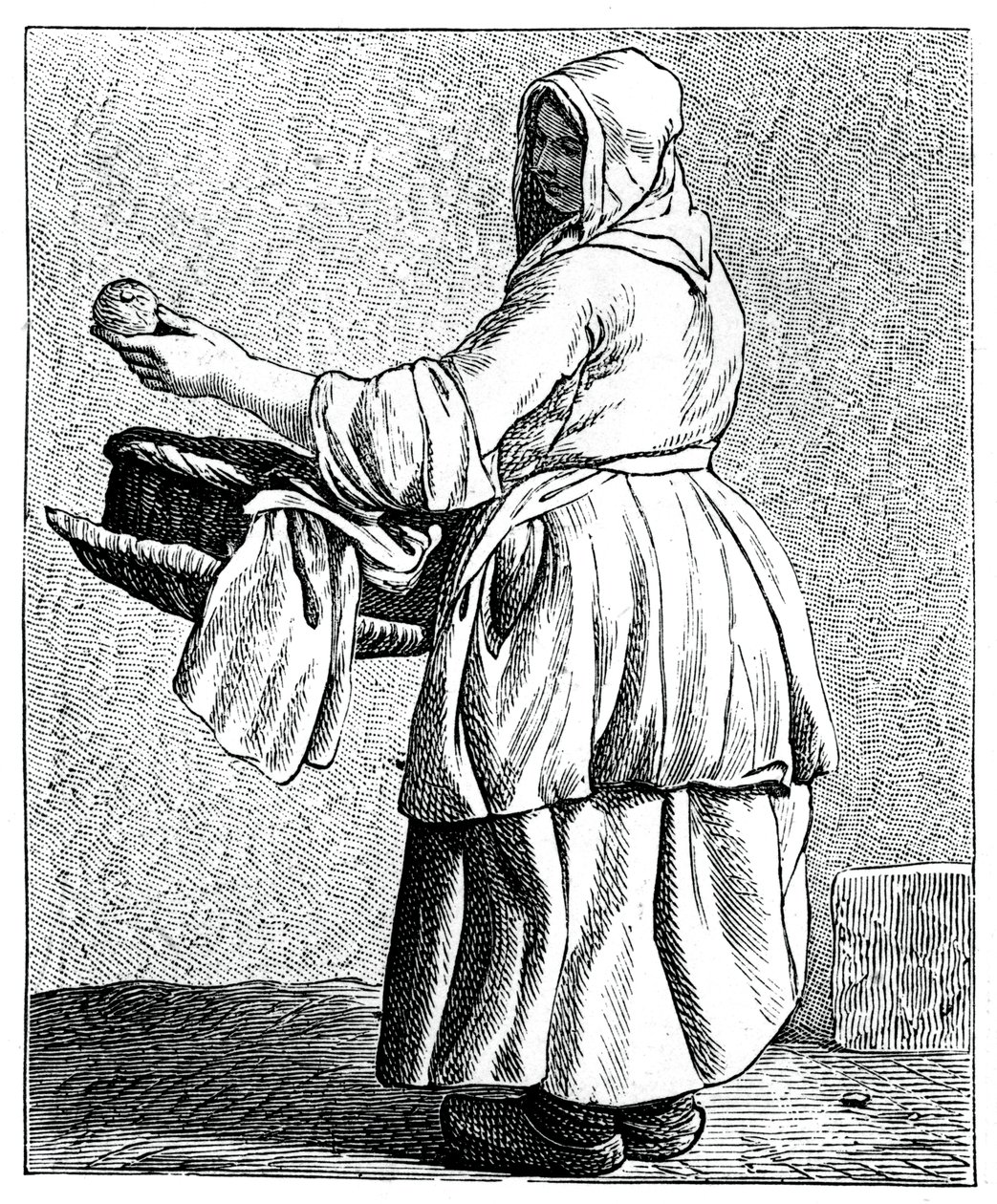 Paistetut omenat!, 1737-1742. tekijältä Bouchardon