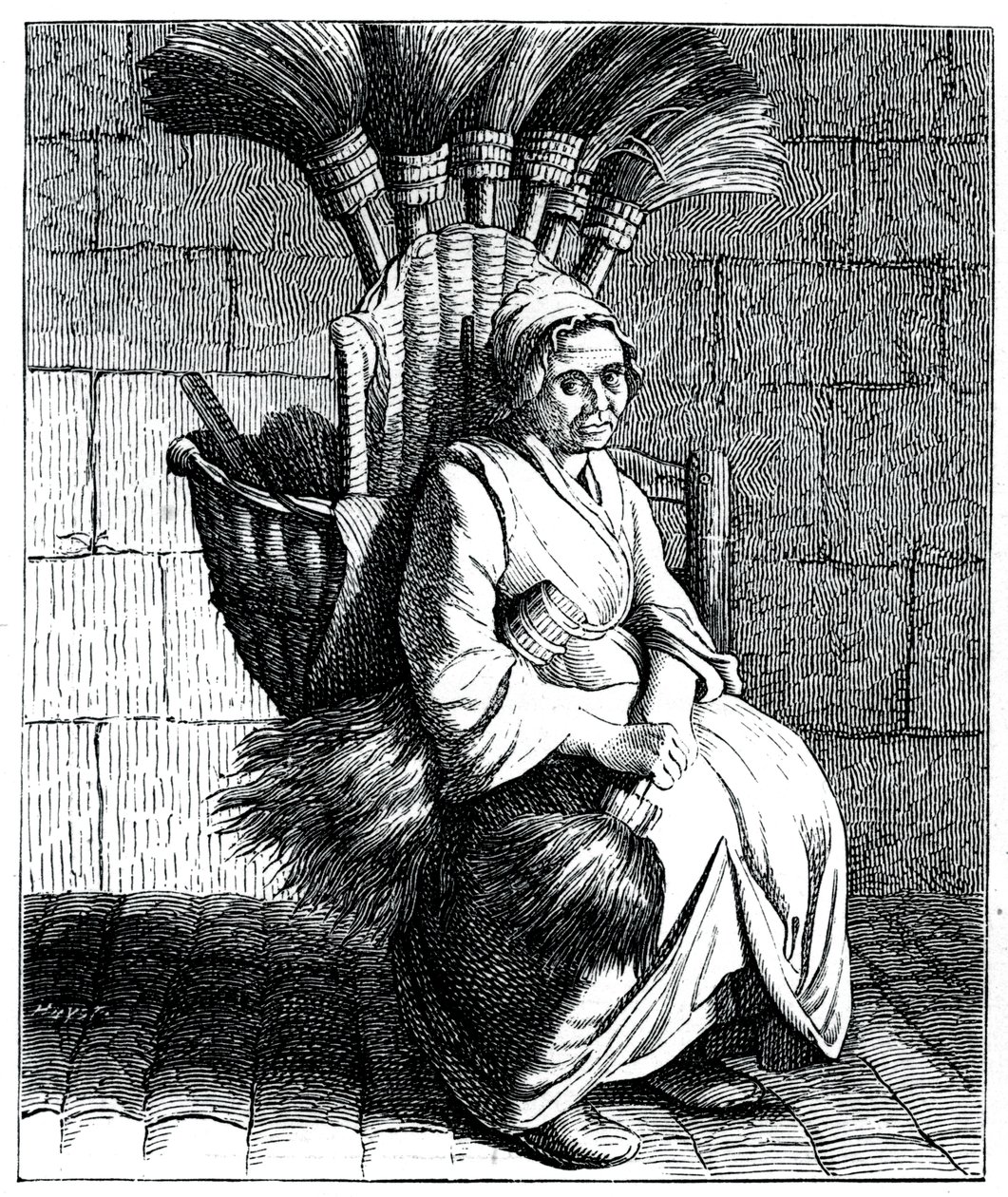 Luudat! Luudat!, 1737-1742. tekijältä Bouchardon