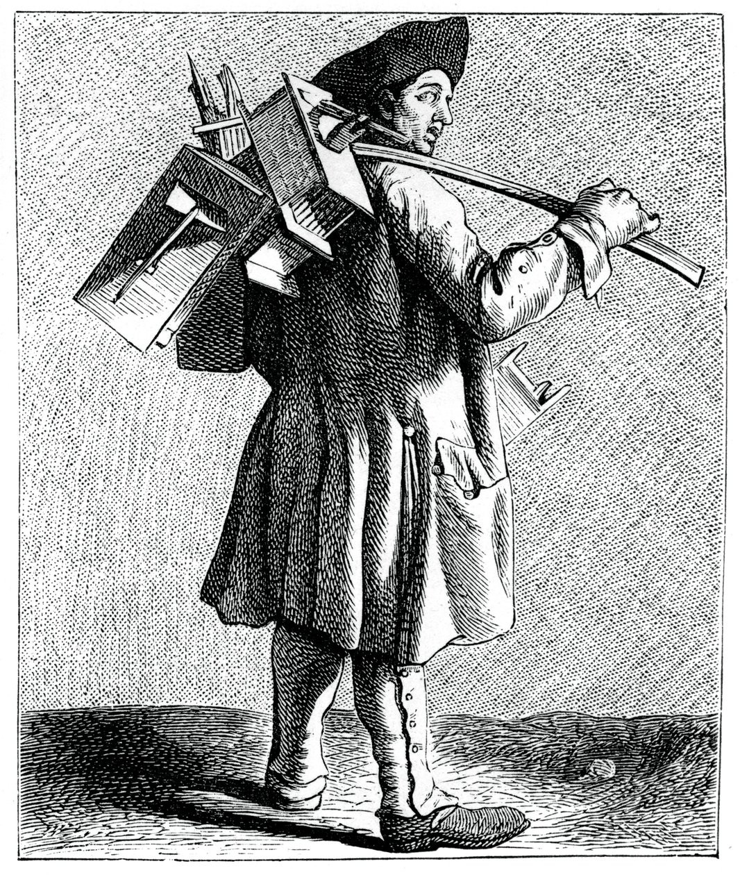 Kuolema rotille!, 1737-1742. tekijältä Bouchardon