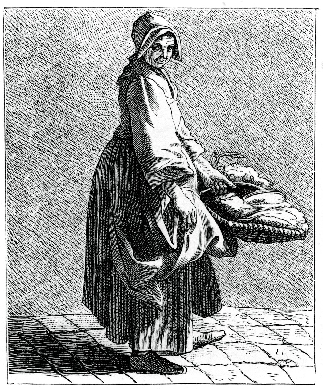 Tuore salaatti!, 1737-1742. tekijältä Bouchardon