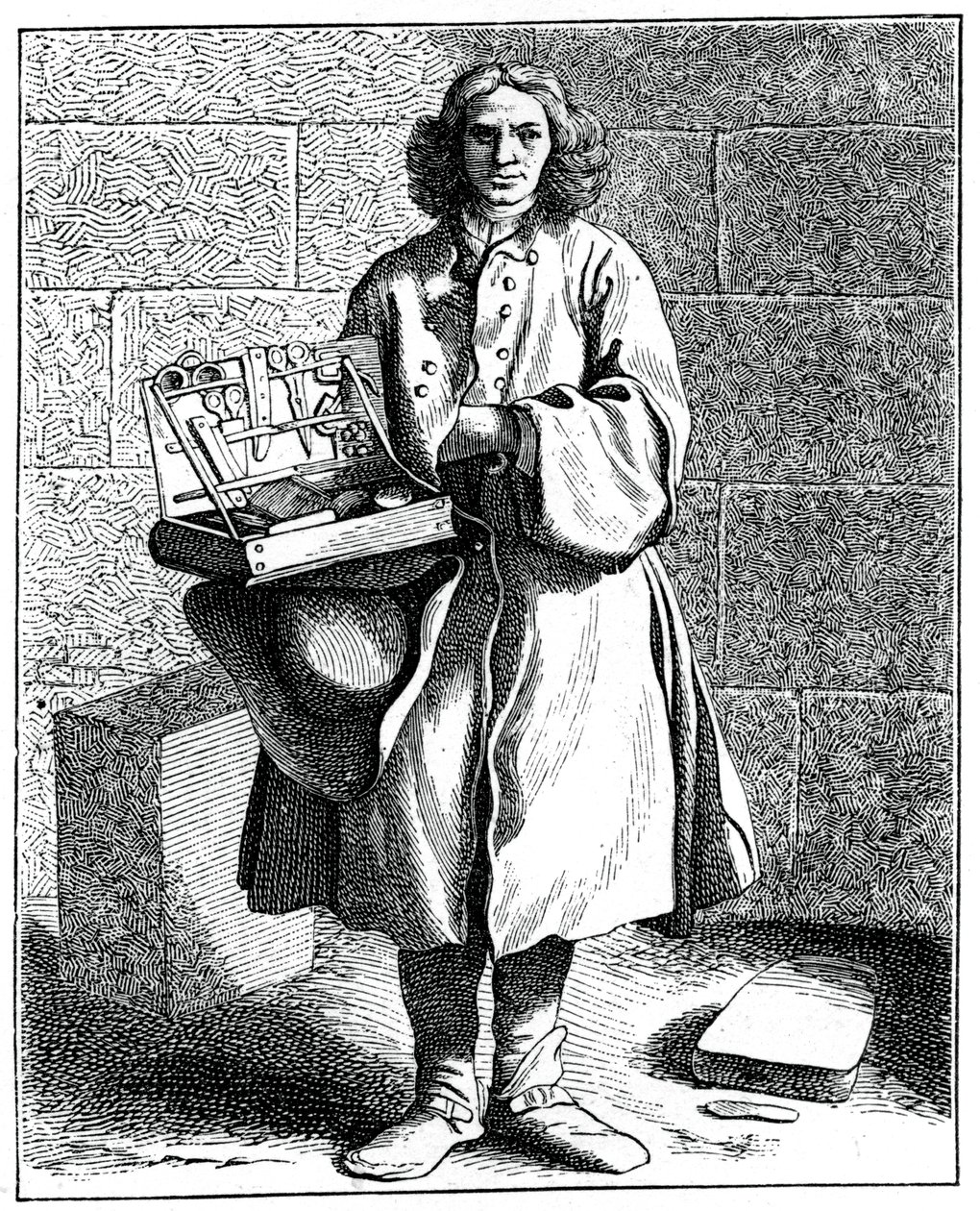 Sakset tai veitset, 1737-1742. tekijältä Bouchardon