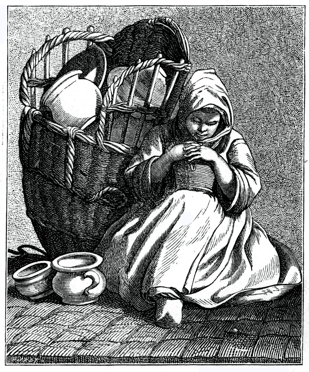 Myydään kivitavara!, 1737-1742. tekijältä Bouchardon