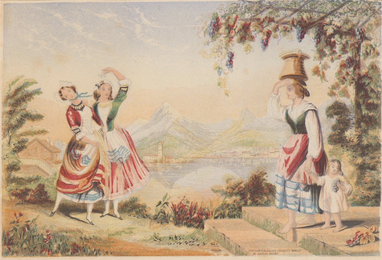 Italian talonpojat - Tryolien valssi. tekijältä Bradshaw and Blacklock