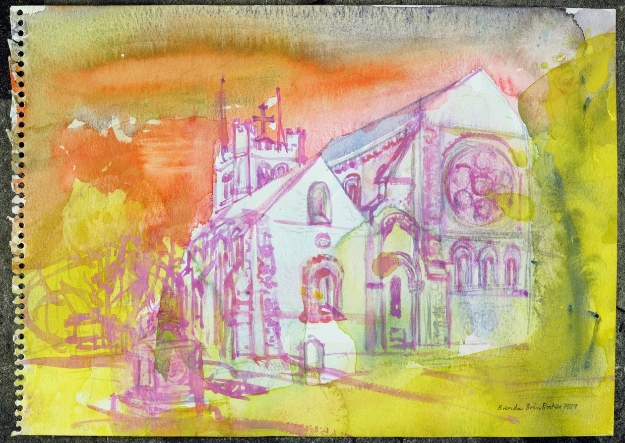 Waltham Abbey (wc paperilla) tekijältä Brenda Brin Booker