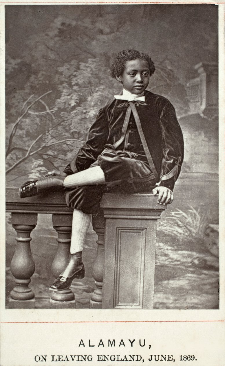 Alamayu, Englanti, 1869 (albumiprintti) tekijältä British Photographer
