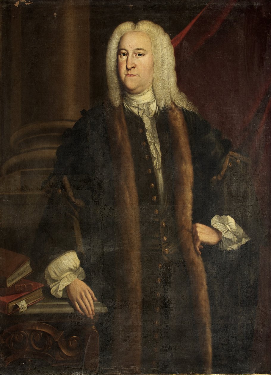 "Judge Jefferys" [niin sanottu], n. 1730 (öljy kankaalle) tekijältä British School