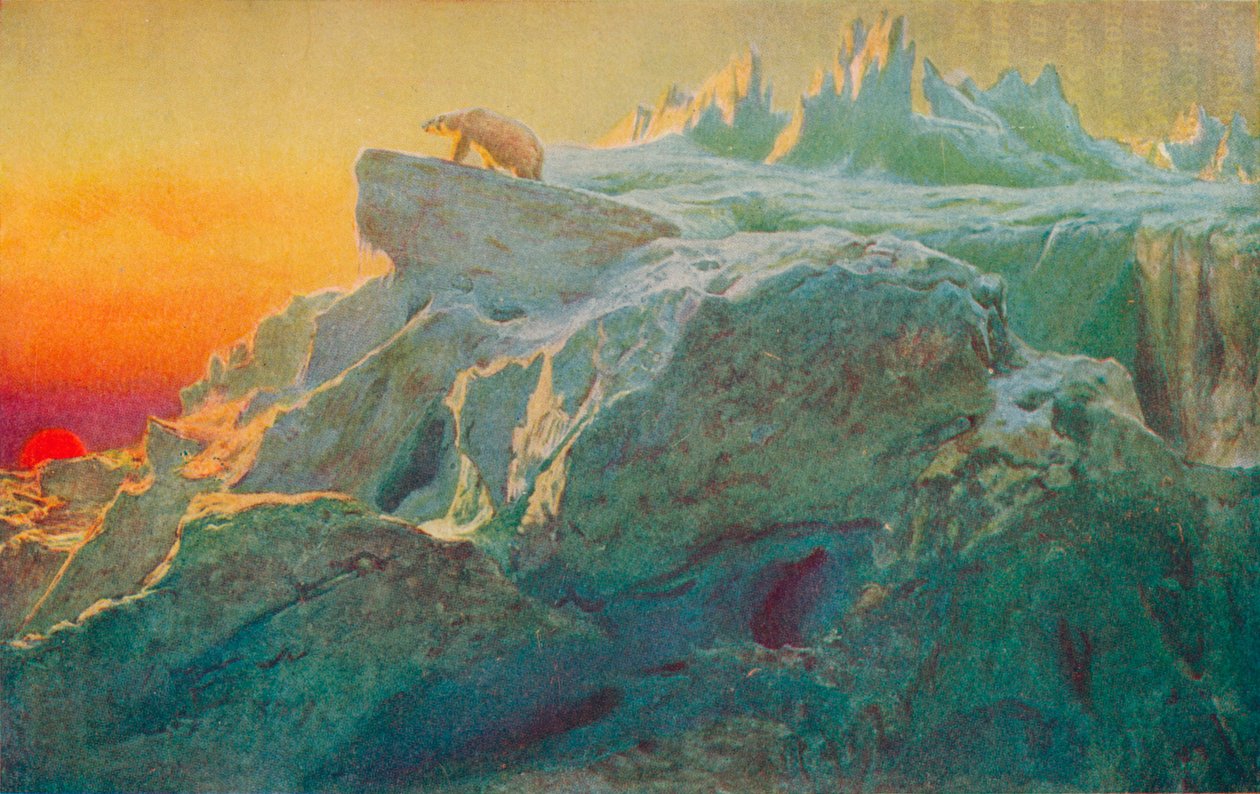 Beyond Mans Footsteps, c1894, 1928 tekijältä Briton Riviere