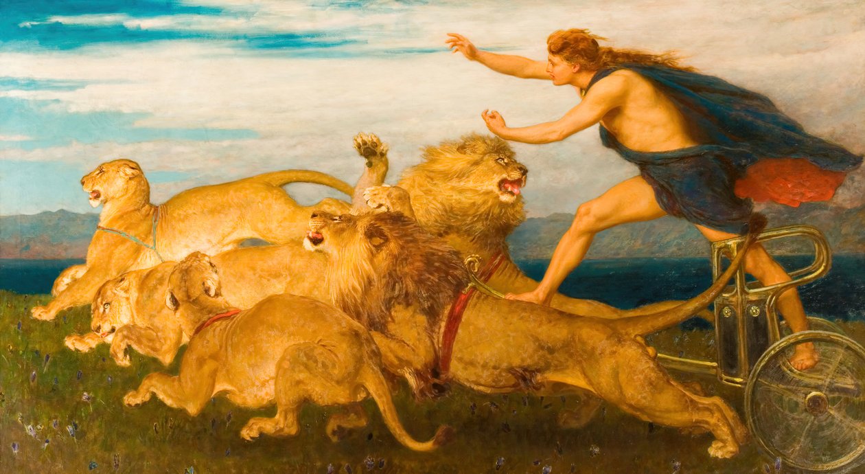 Phoebus Apollo, 1895-8. tekijältä Briton Riviere