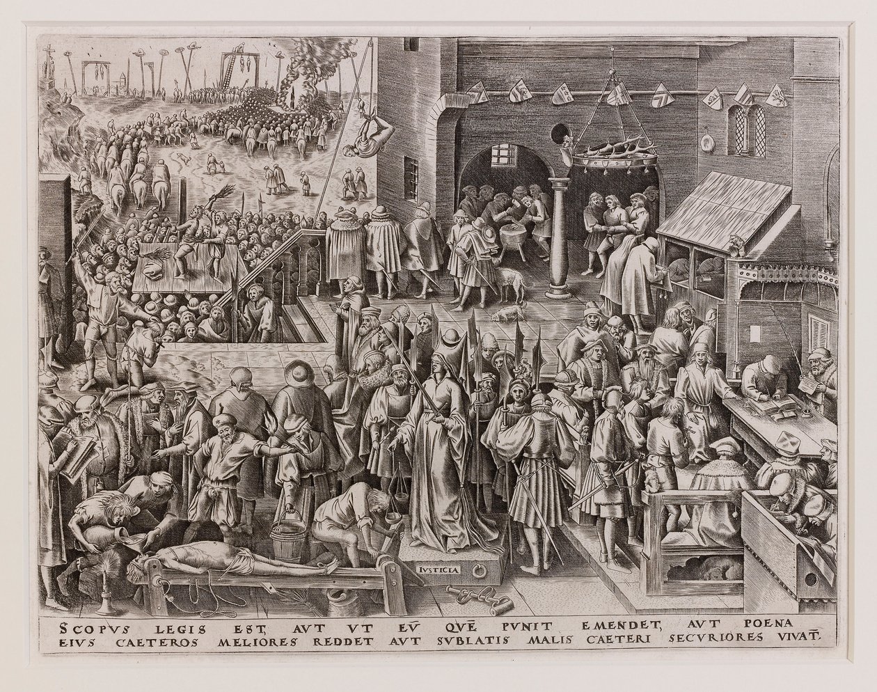 Oikeus, 1559. tekijältä Bruegel