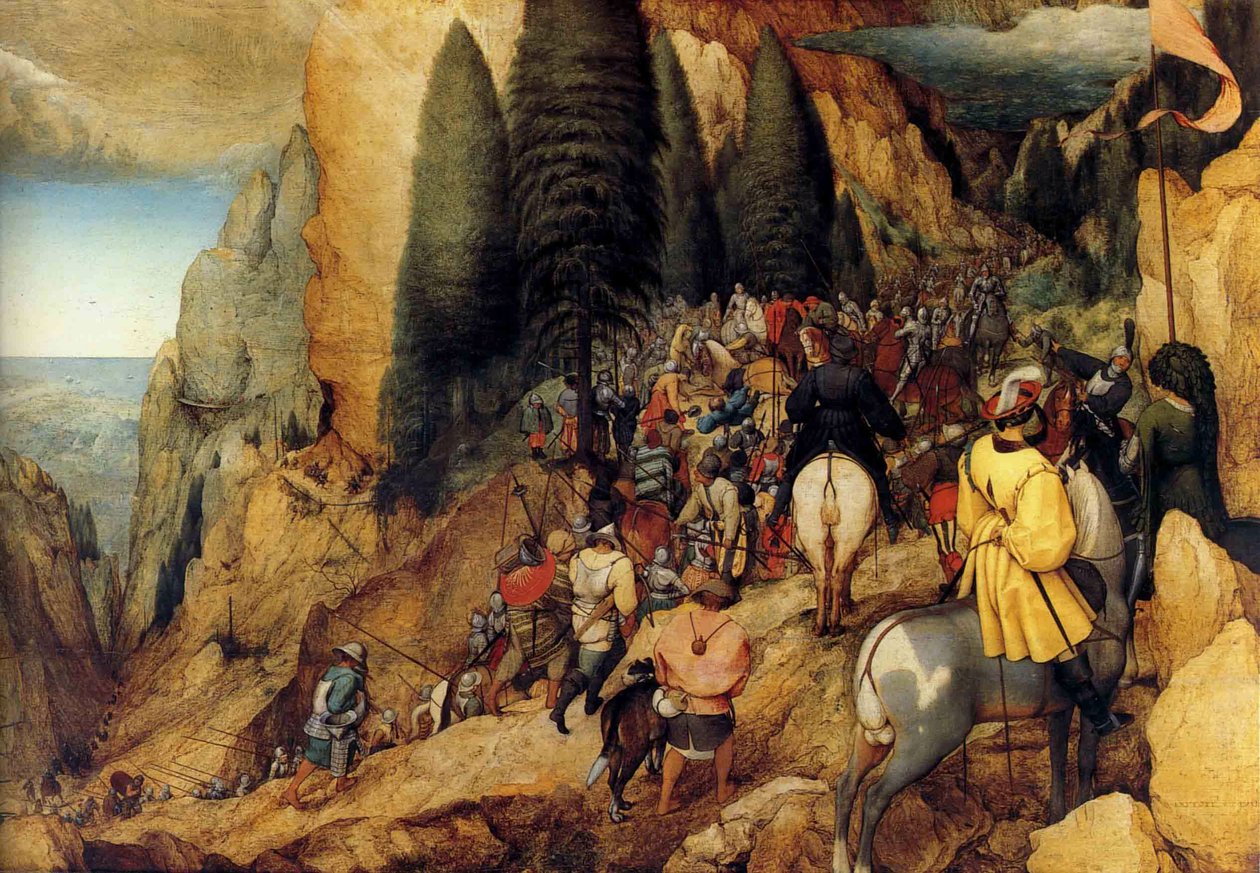 Pyhän Paavalin kääntymys tekijältä Bruegel